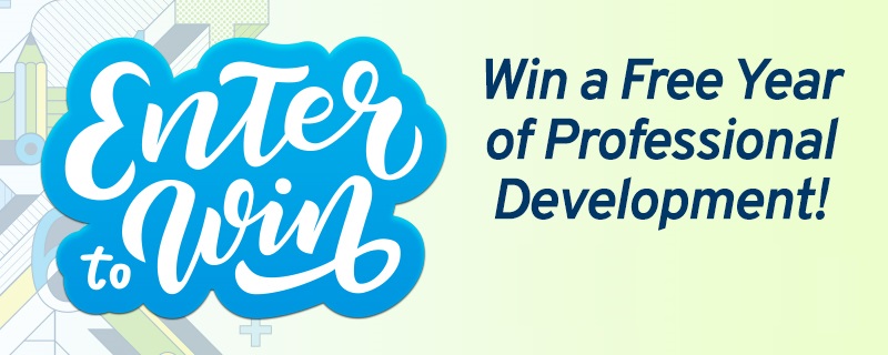 Win a Year of Professional Development 1